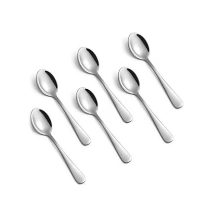 Lot de 6 Mini-Cuillères à Café Expresso