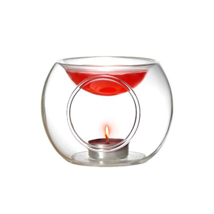 Brûle-parfum Sphérique en Verre Borosilicate
