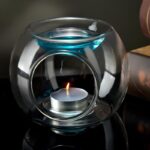 Brûle-parfum Sphérique en Verre Borosilicate – Image 2