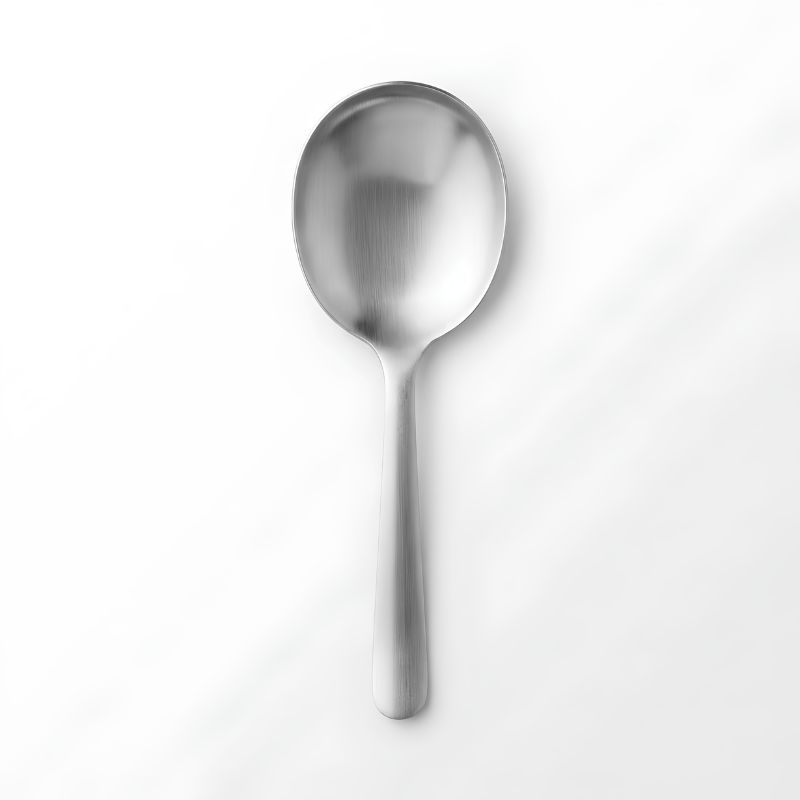 Copie de Copie de 800x800 Grande Cuillère de Service en Acier inoxydable – Image 1