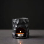Brûleur Encens en Céramique Texturée – Image 2