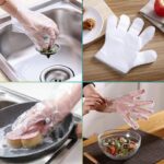 Gants de Ménage Jetables Transparents - 50pcs – Image 2