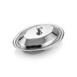 Plateau de Service en Inox avec Couvercle