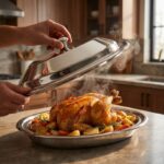 Plateau de Service en Inox avec Couvercle – Image 3